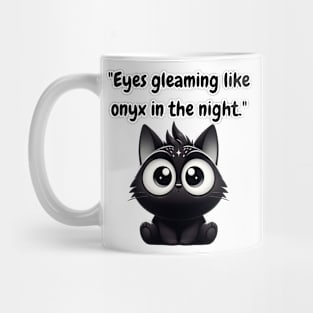 cat black Mug